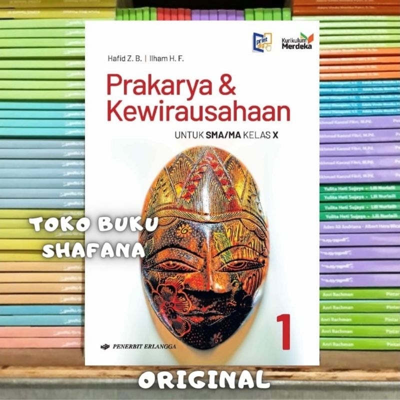 Jual Buku Prakarya Dan Kewirausahaan Kelas 10 X / 1 SMA Erlangga ...