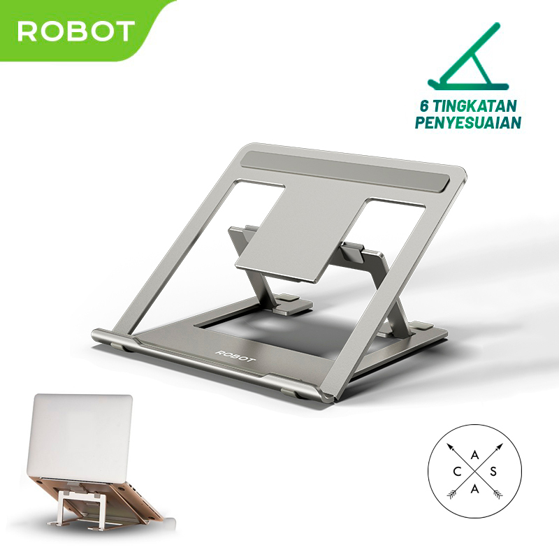 Jual Robot RT-LS05 Aluminium Alloy Liftable & Foldable Laptop Stand ...