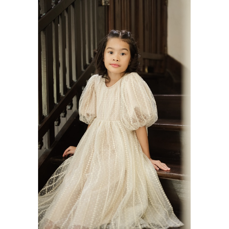 dress warna cream Sewa Baju Sanding One-Piece Dress, Wedding Dress Rental Malaysia