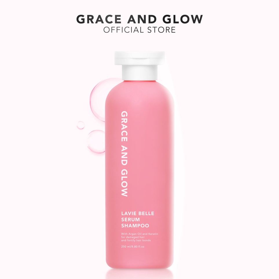 Jual Produk Terbaik Grace and Glow Lavie Belle Hair Serum Shampoo