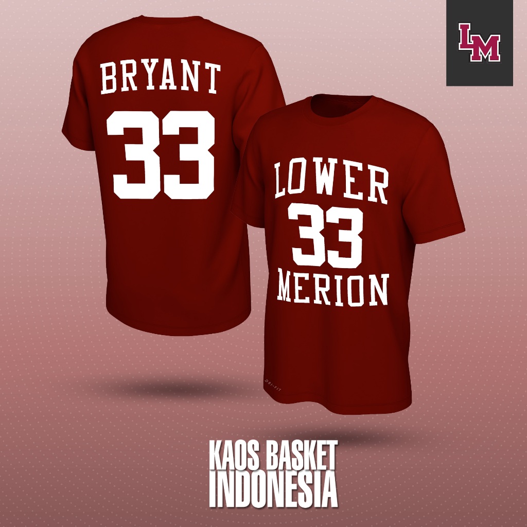 Kaos Basket Unisex Los Angeles Lakers and 24 Kobe Bryant LA