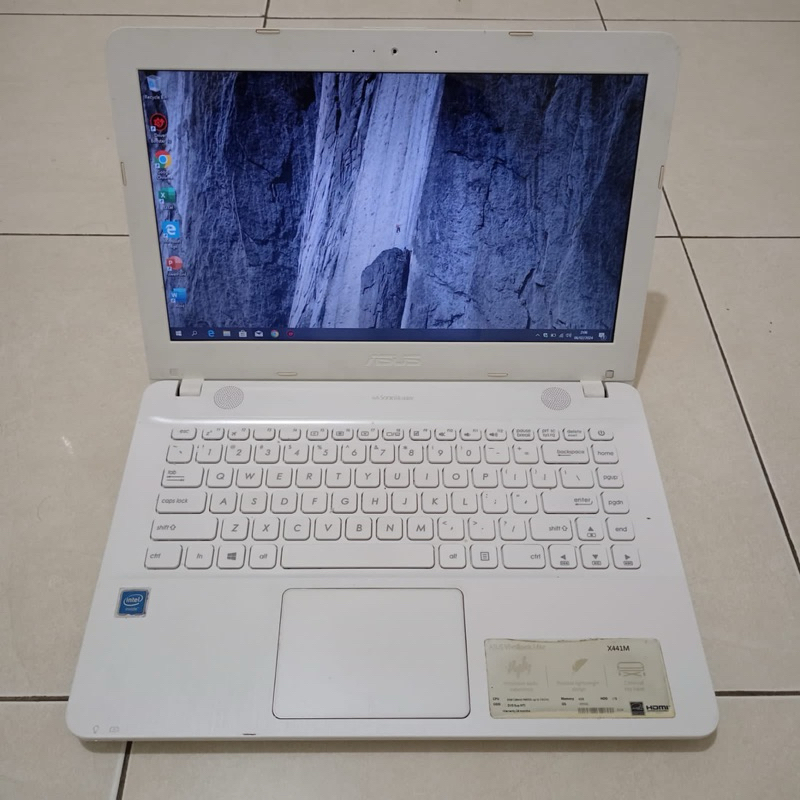 Jual Laptop Asus Vivobook X441MA Warna White. Spek - Window 10 + Office ...