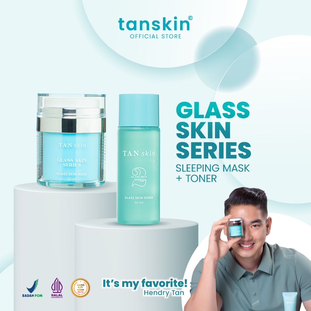 Jual Tanskin Paket Toner + Sleeping Mask untuk kulit sensitif