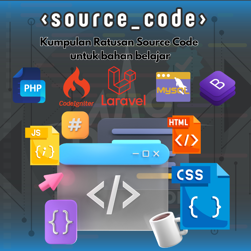 Jual Kumpulan Source Code PHP CI LARAVEL Lengkap Dengan Database ...