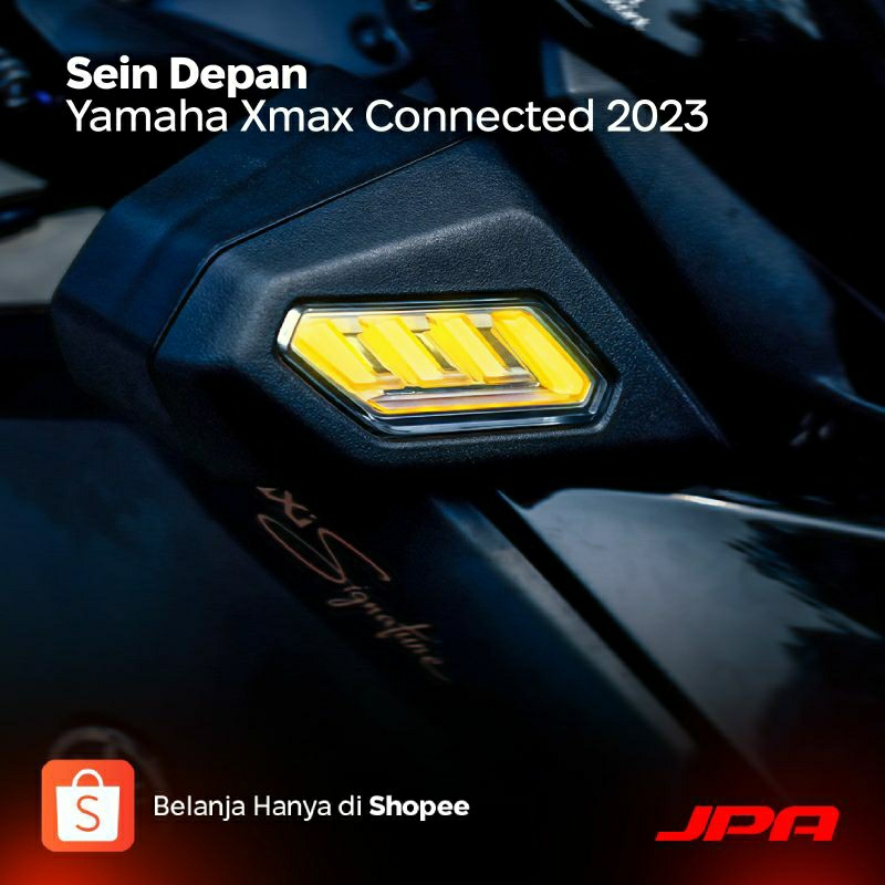 Jual Jpa Lampu Sein Sen Depan Yamaha Xmax New Connected Shopee Indonesia