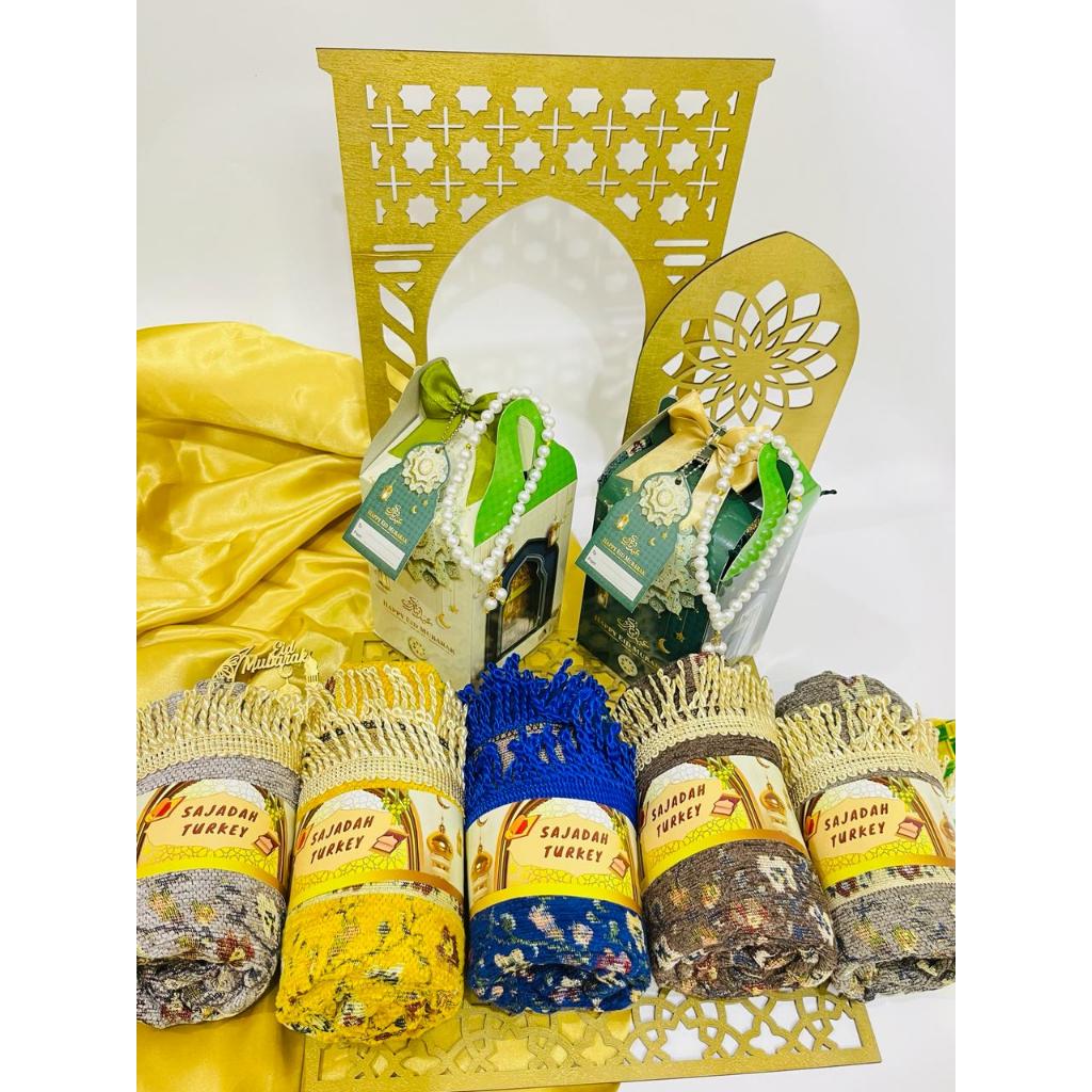 Jual Hampers Idul Fitri Sajadah / Parsel Lebaran Sajadah Dan Tasbih ...