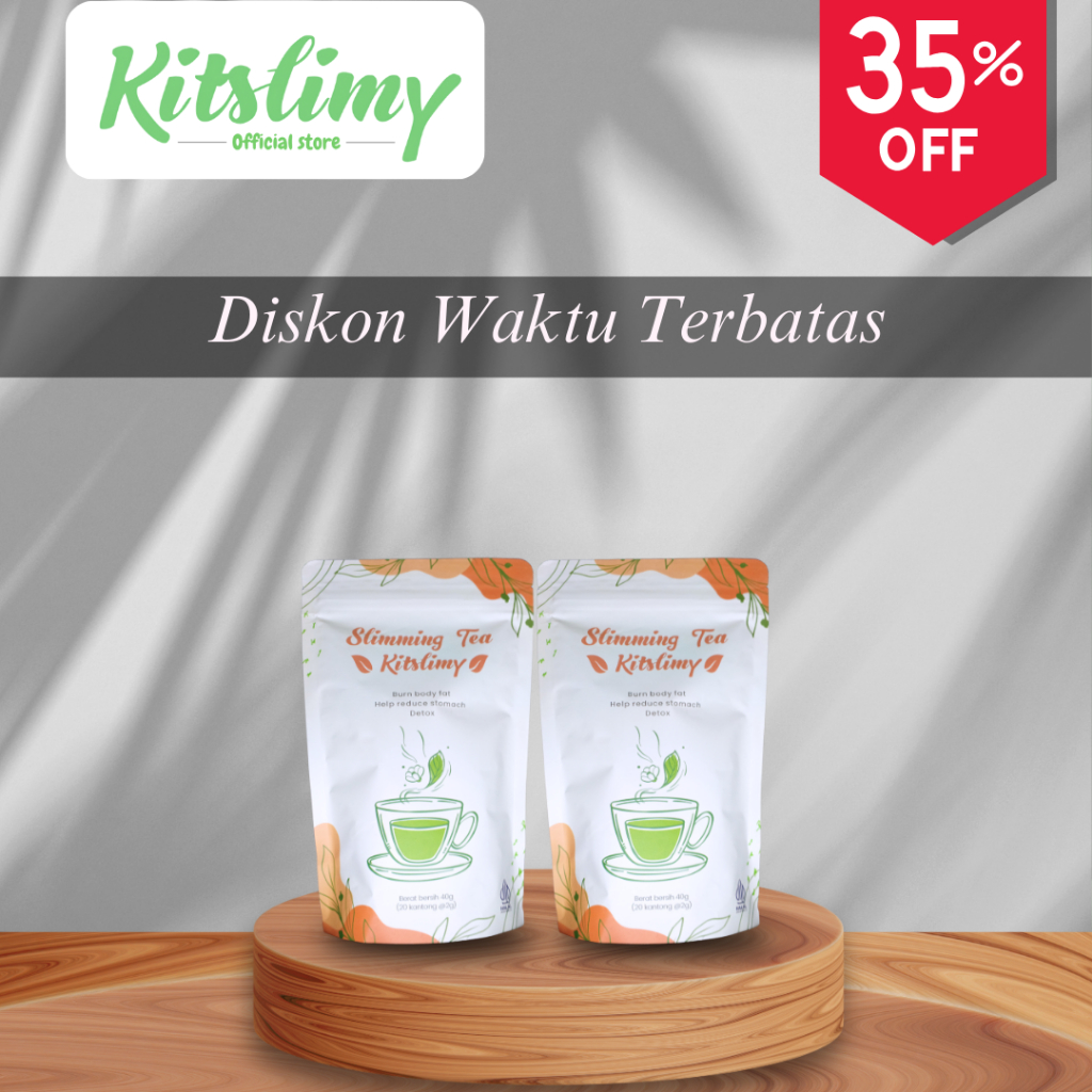 Jual Kitslimy Slimming Tea | Teh Pelangsing Herbal | Promo Beli Paket 2 ...