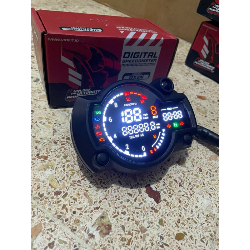 Jual spido koso rx2n digital spedometer koso rx2 n digital ride it ...