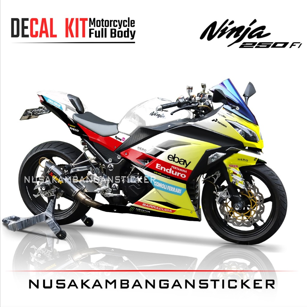 Jual Decal Kit Sticker Ninja Fi Livery Vr Racing Team Fullbody