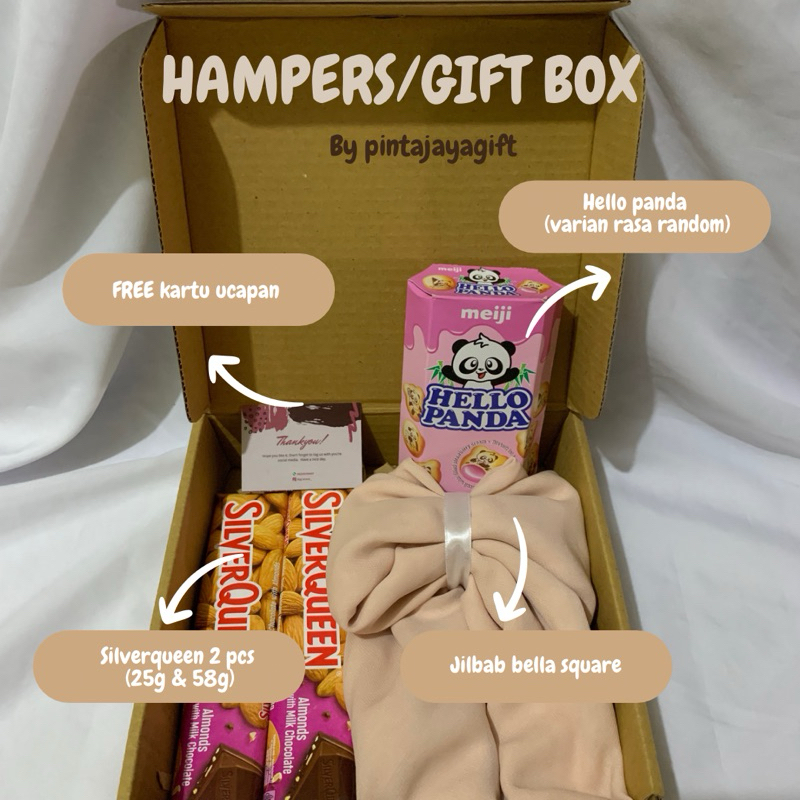 Jual Hampers Hijab Dan Coklat Karo Valentine Kado Anniversary