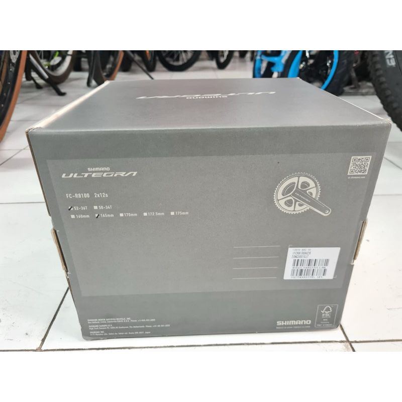 SHIMANO でぶ ULTEGRA FC-R8100 170mm