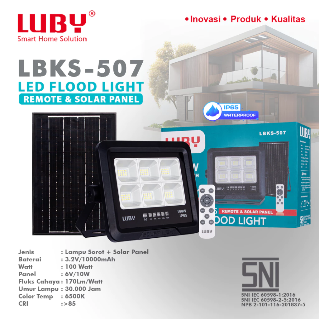 lampu sorot luby lbks 507 series