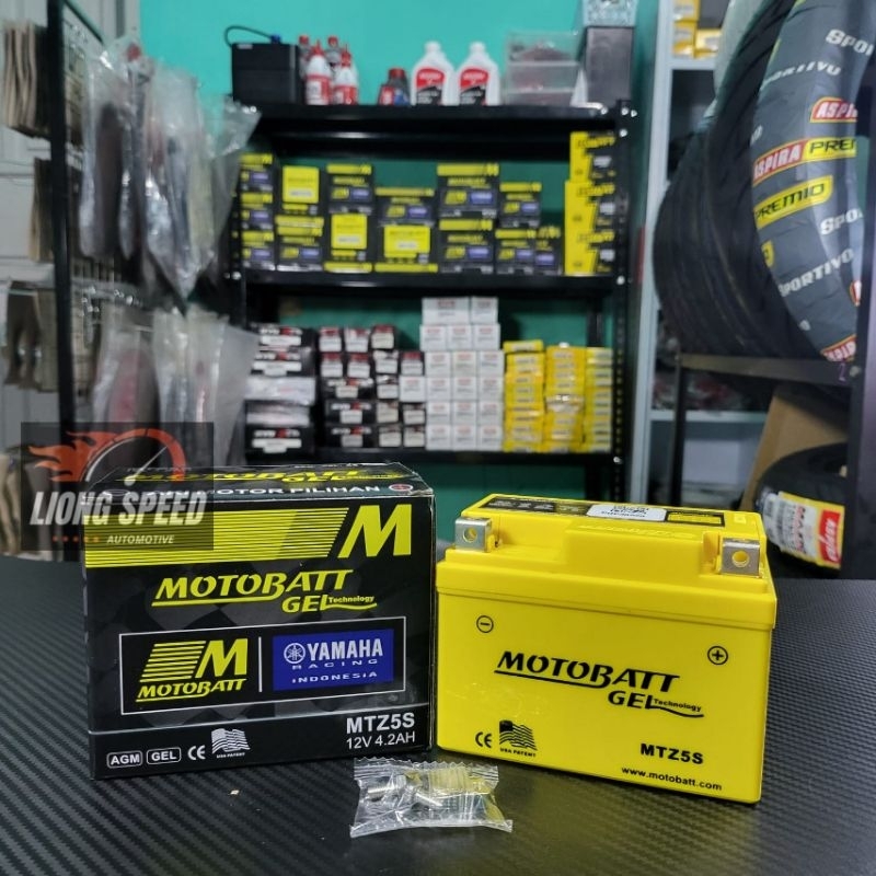 Jual AKI MOTOR MATIC HONDA BEAT FI CBS SCOOPY VARIO 110 MOTOBATT MTZ5S