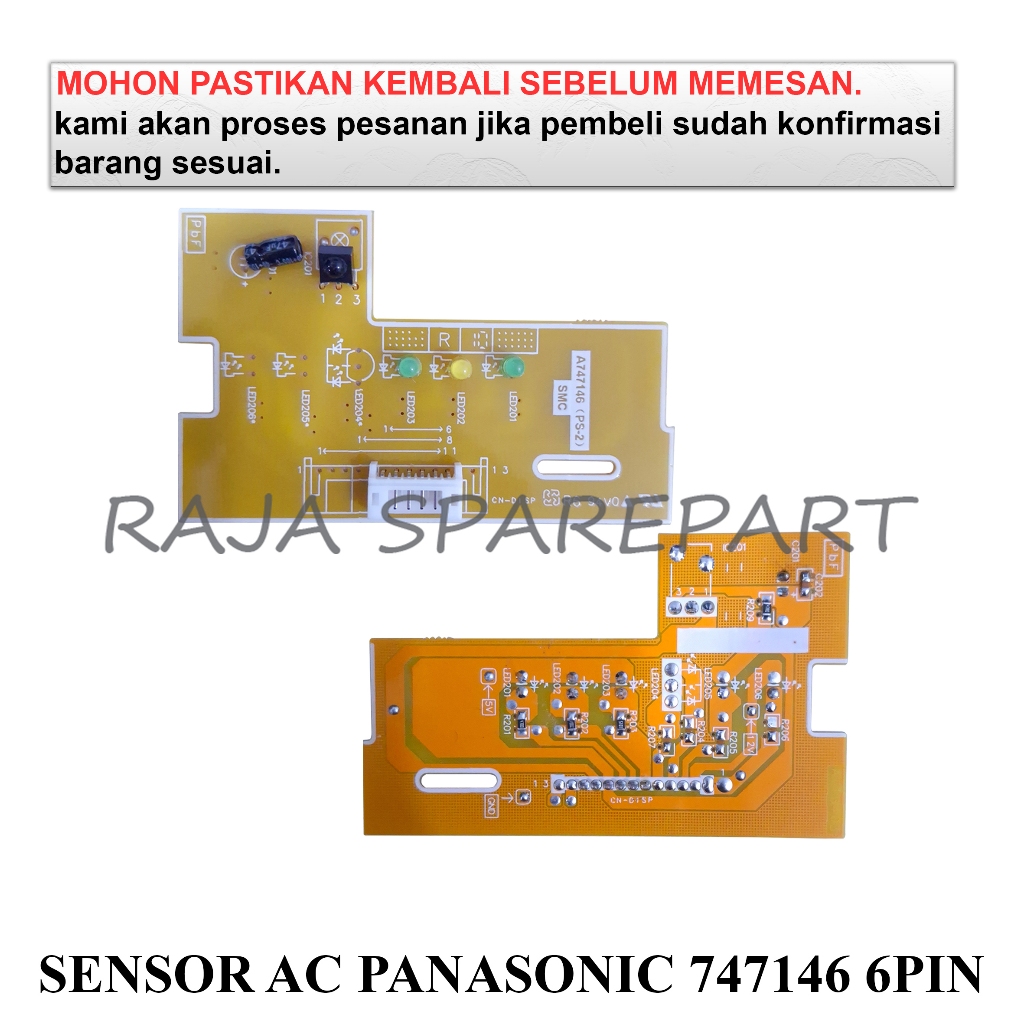 Jual Sapl Modul Display Display Sensor Modul Sensor Ac Sensor Ac Panasonic A Pin