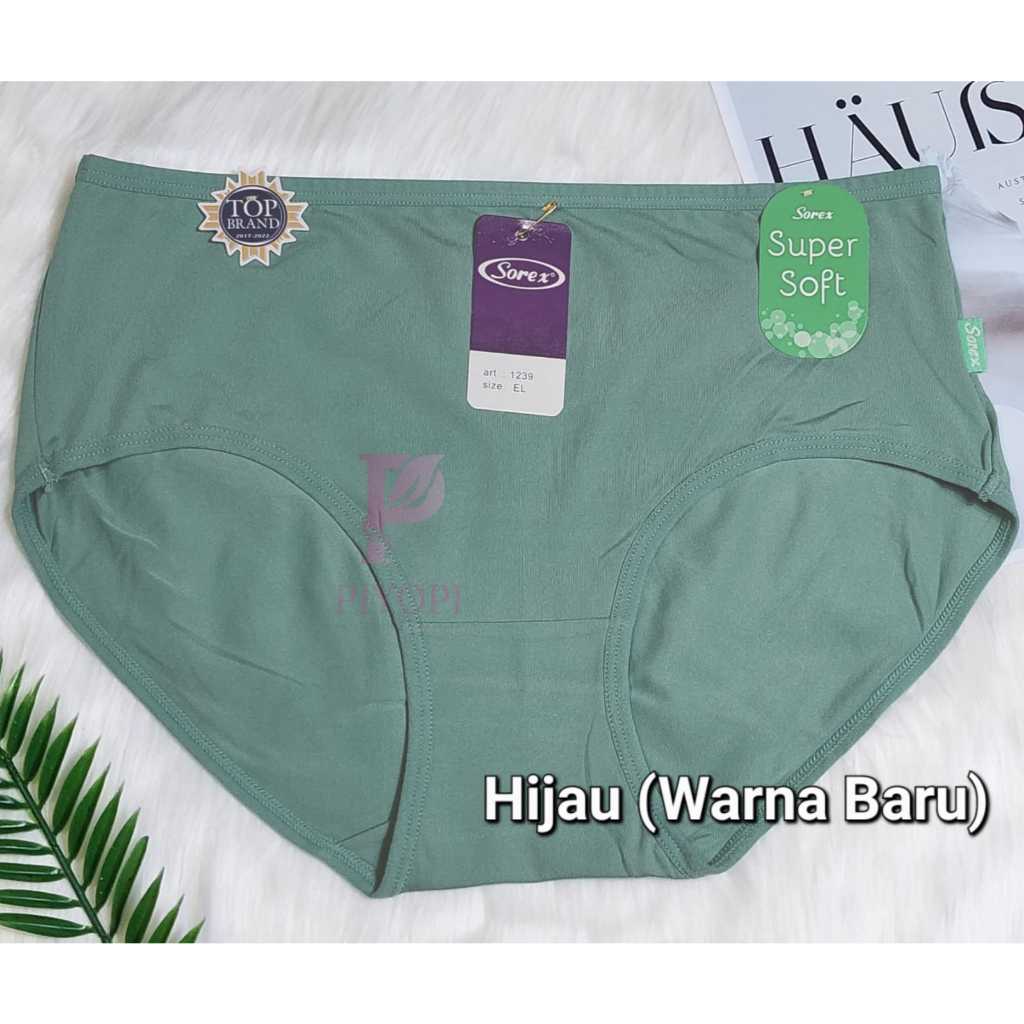 Jual Celana Dalam Sorex 1239 CD Super Soft XXL XL L Celana Dalam Wanita