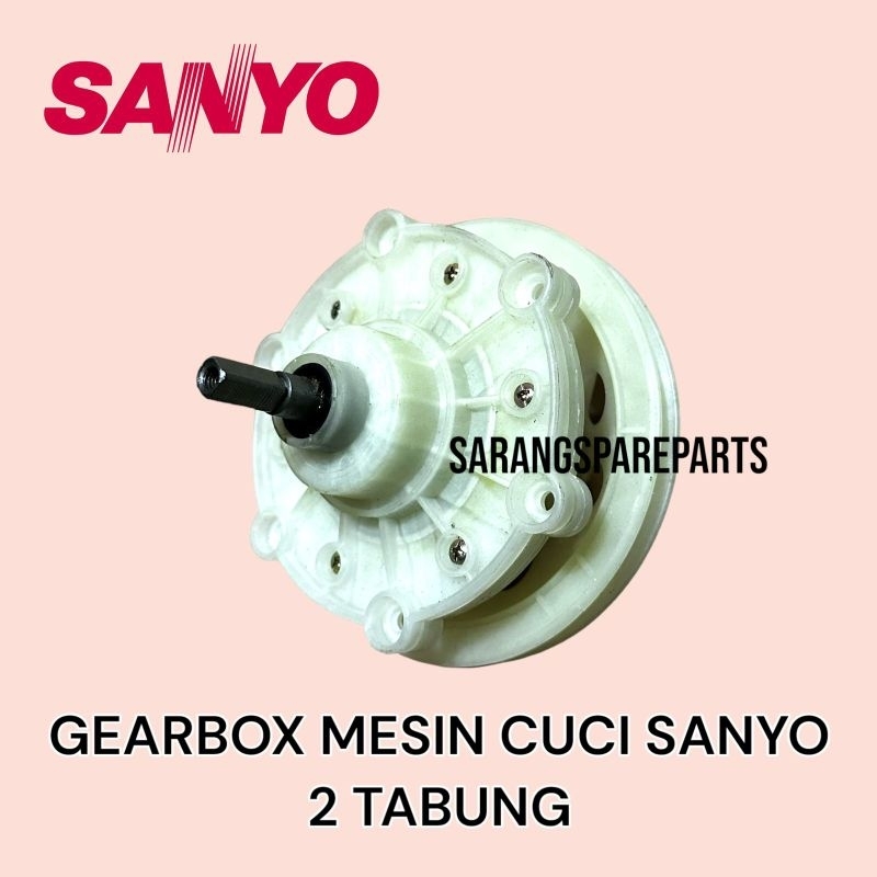 Jual GEARBOX MESIN CUCI SANYO 2 TABUNG GIRBOK MESIN CUCI SANYO