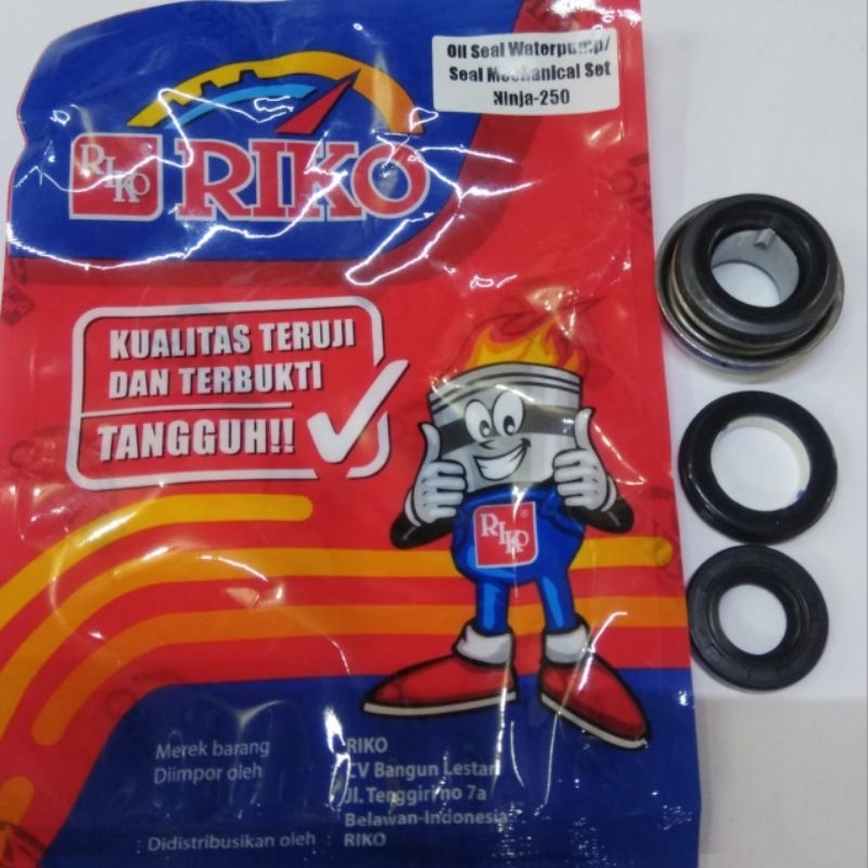Jual Original Asli Riko 100% Seal Mechanical Set Water pump Kawasaki ...