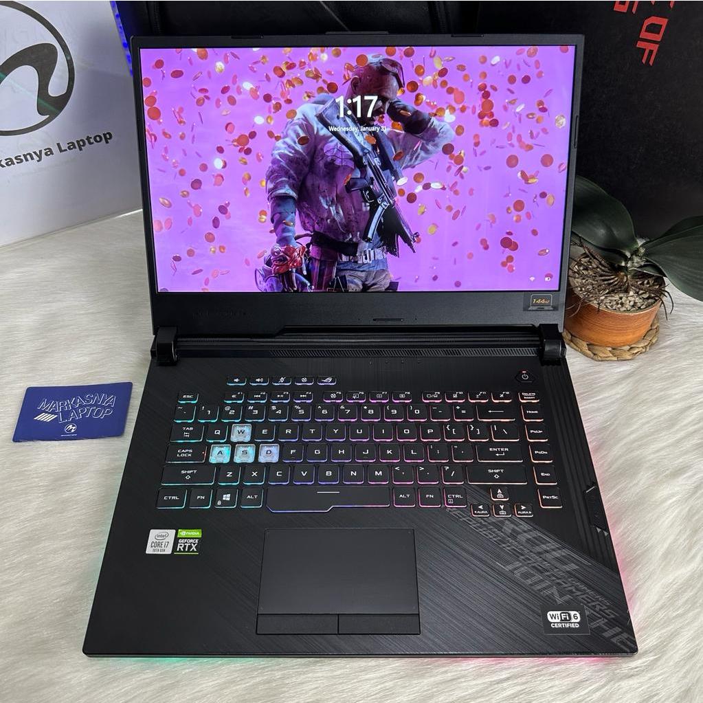 Jual ASUS ROG STRIX G512L INTEL CORE I7 10750H RTX 3050TI RAM 16GB SSD ...