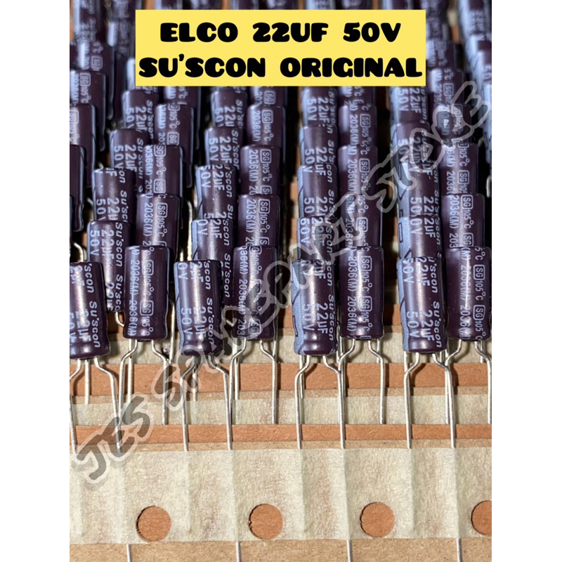  Foto zu Jual ELCO 22UF 50V ORIGINAL 