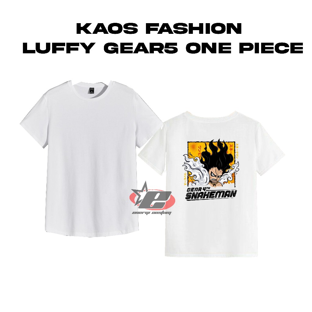 Jual Kaos Luffy Gear5 T Shirt Kashion Luffy One Piece Unisex Shopee