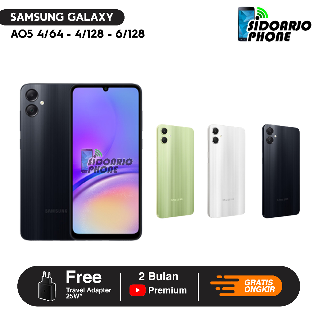Jual Samsung Galaxy A05 4/64 ~ 4/128 ~ 6/128 GB | Shopee Indonesia