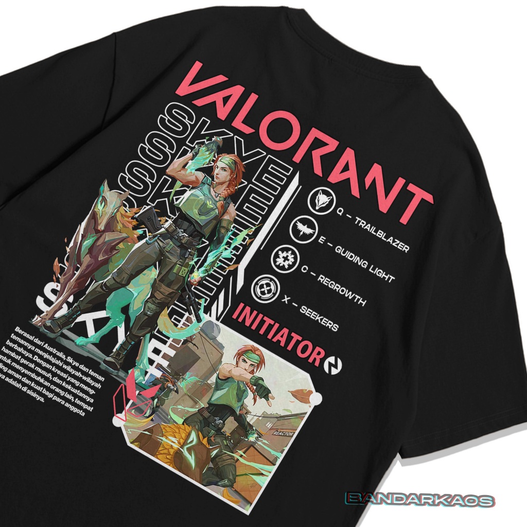 Jual BANDAR KAOS VALORANT SKYE - KAOS SKYE VALORANT - KAOS GAME ...
