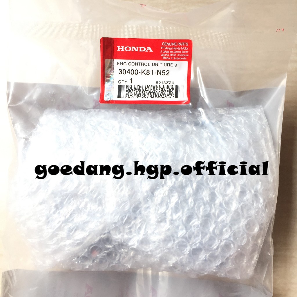  Jual ECU Eng Control Unit BEAT eSP K81 ORIGINAL AHM 30400K81N52 Illustration 