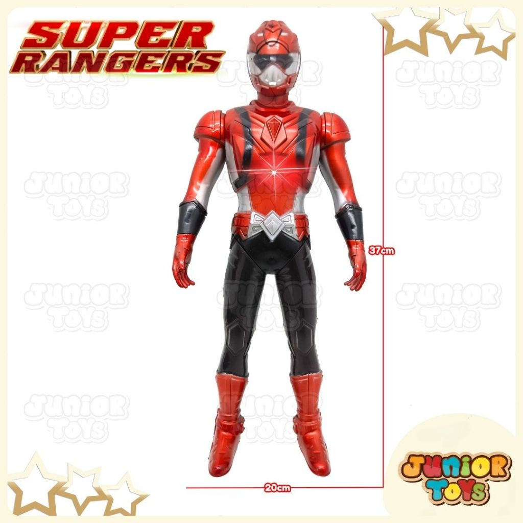 Jual Robot Power Rangers Bunyi Suara Lampu Mainan Anak Laki Robotan ...