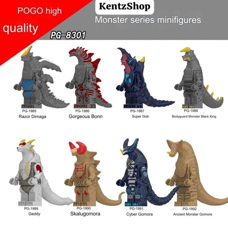 Jual Kaiju mini action figure monster Tokusatsu | Shopee Indonesia