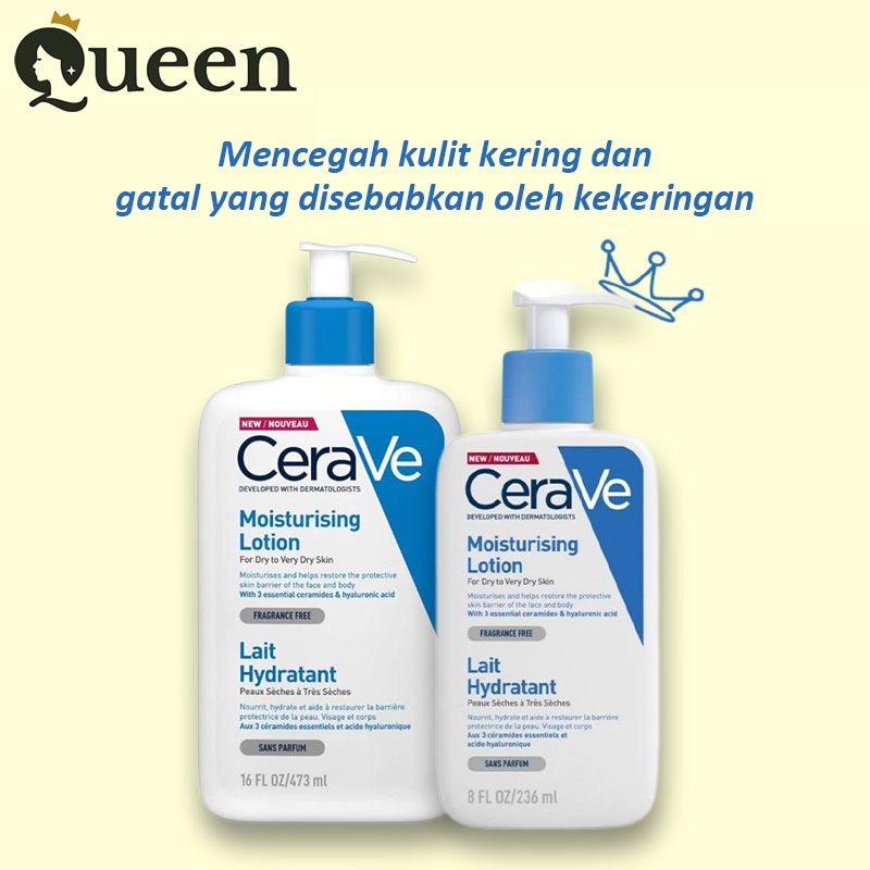Jual CeraVe Moisturizing Lotion For Dry to Very Dry Skin 236ml/473ml