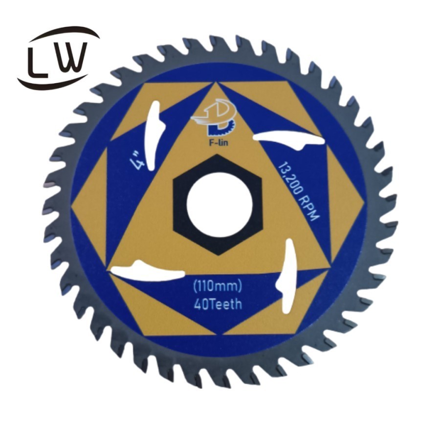 Fafeicy 2-Pack Circular Saw Blades | 4-inch 40T Carbide Tipped | For Cutting Wood, Plywood, Softwood & Hardwood