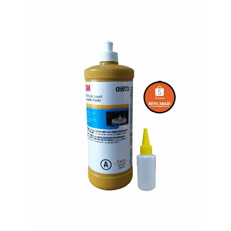 Jual 3M 5973 Rubbing Compound (Repack/ Refil/ Eceran) Original | Shopee ...