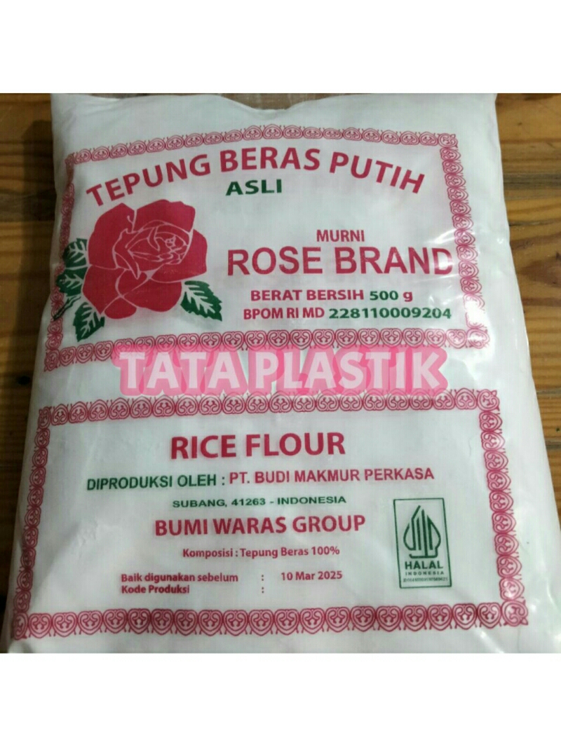 Jual Tepung Beras Putih Rose Brand Kemasan G Shopee Indonesia