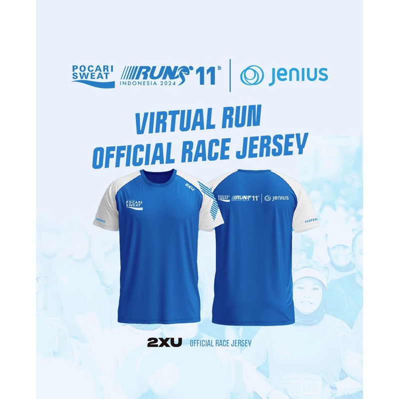 Jual Jersey lari Pocari Sweat Run Indonesia 20212023 Shopee Indonesia