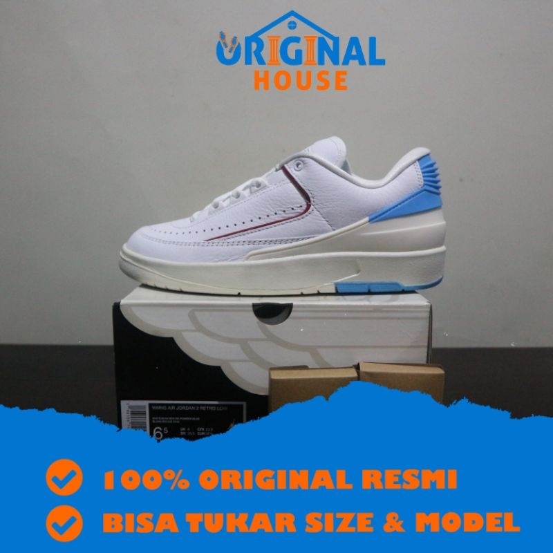 Jual Sepatu Air Jordan 2 Retro Low DX4401 164 Original RESMI | Shopee ...