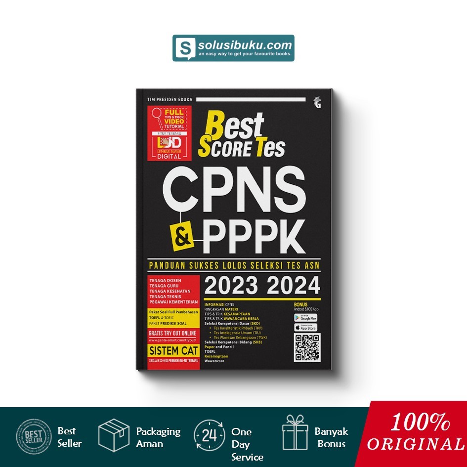 Jual Buku Best Score Tes Cpns Pppk Genta Smart Shopee Indonesia