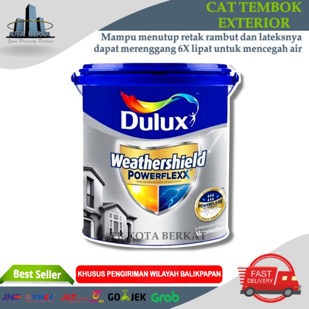 Jual Cat Exterior Dulux Weathershield Powerflexx Cat Eksterior Dulux