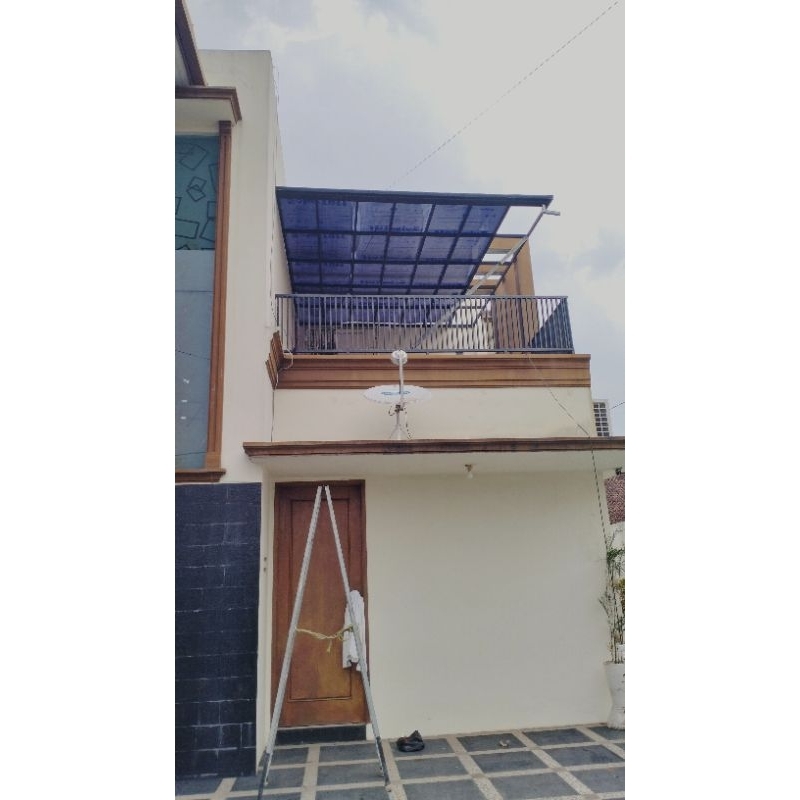 Jual Kanopi Atap Solarflat/Solarflat Grey/Besi Hollow Galvanis/Jasa Las ...