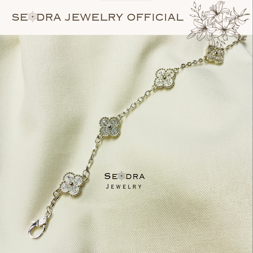 Jual SEODRA PREMIUM • PREMI VCA Vancleef Sweet • Gelang Bunga