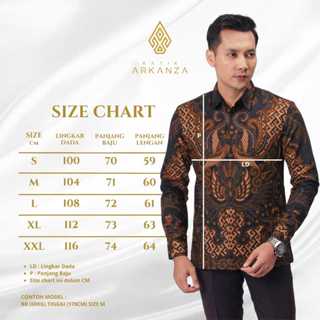 Jual BATIK ARKANZA Baju KOKO Motif HANDARU PUTIH Batik Ramadhan Pria ...