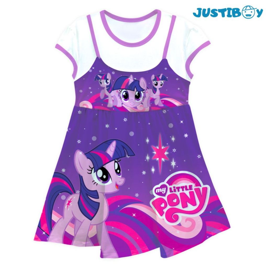 Jual Dress Anak Perempuan My Little Pony Umur Tahun Daster