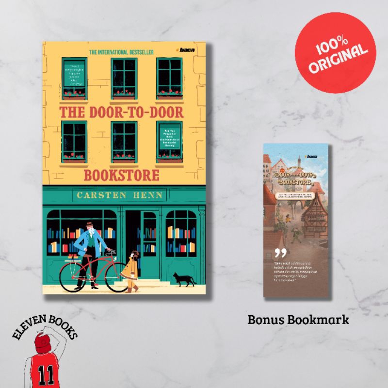 Jual Buku Novel Original The DoortoDoor Bookstore Carsten Henn