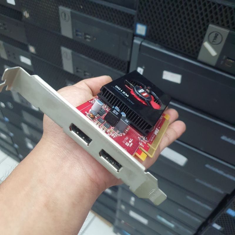 Jual VGA CARD AMD FIREPRO W2100 - DISPLAY CARD - VGA WORKSTATION 2 GB ...