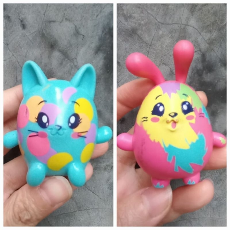 Jual Pikmi Pop Figure set Happy Meal Moose Pink the Bunny dan the Cat ...