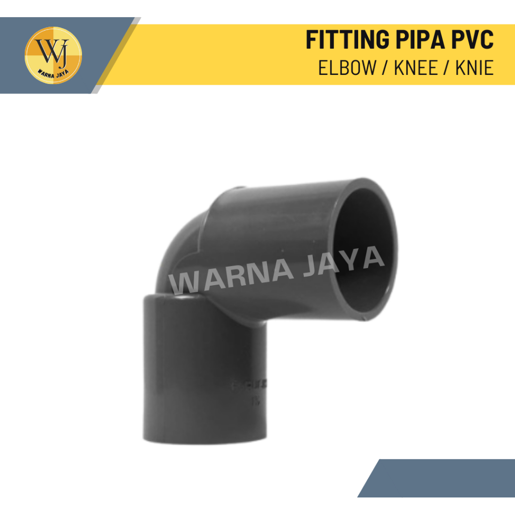 Jual Fitting Pipa PVC Elbow 90 Knee Knie Sambungan Fitting Pipa PVC Shopee Indonesia