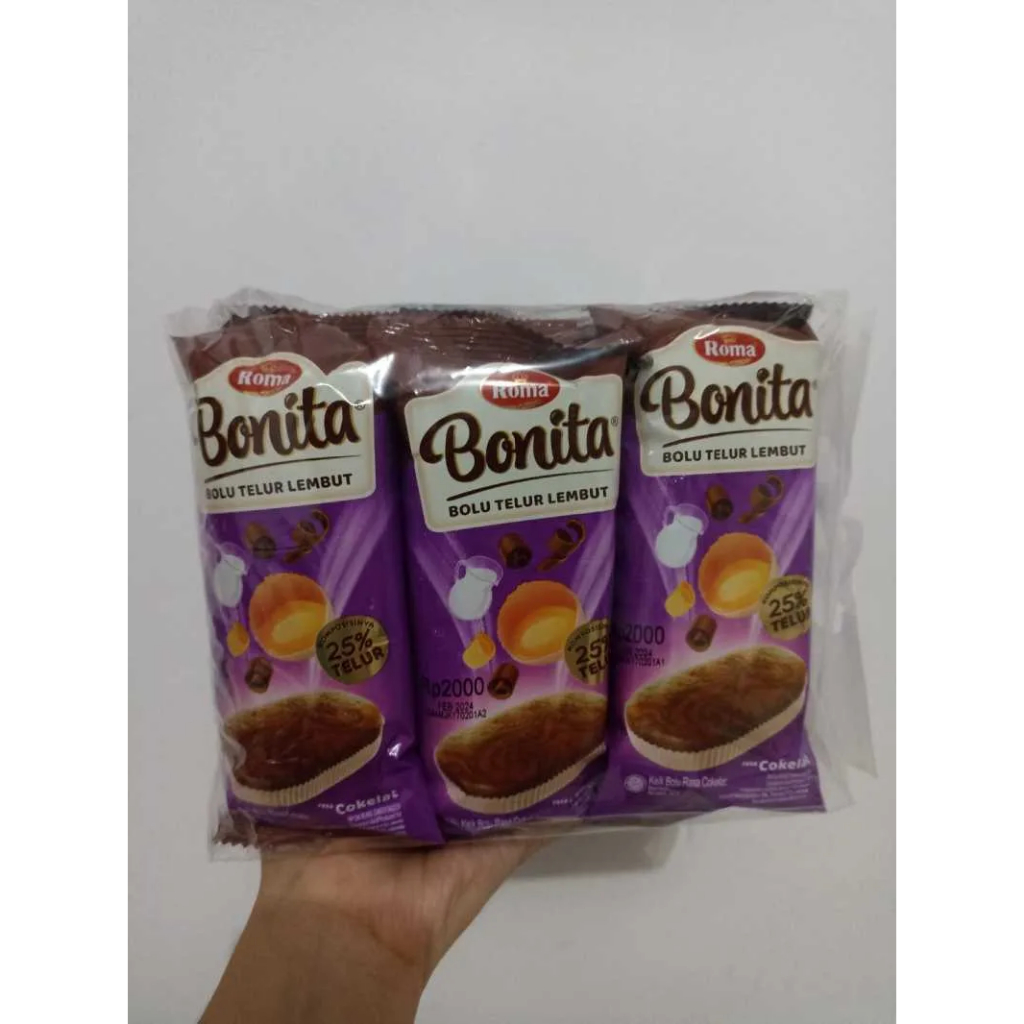 Jual Roti bolu bonita coklat | Shopee Indonesia