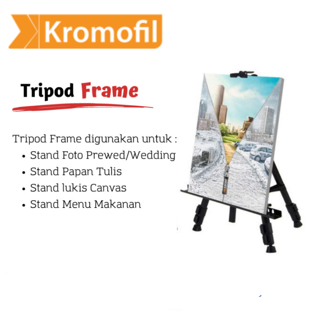 Jual Stand Tripod Frame / stand frame foto wedding / standing frame ...