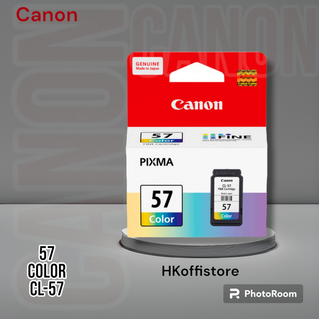 Jual CANON 57 Color Original Ink / Tinta Cartridge | Shopee Indonesia
