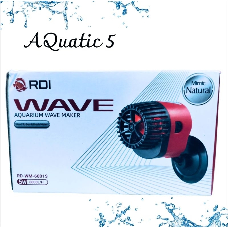 Jual RDI RD WM 6001S AQUARIUM WAVE MAKER MESIN ARUS OMBAK AIR | Shopee ...