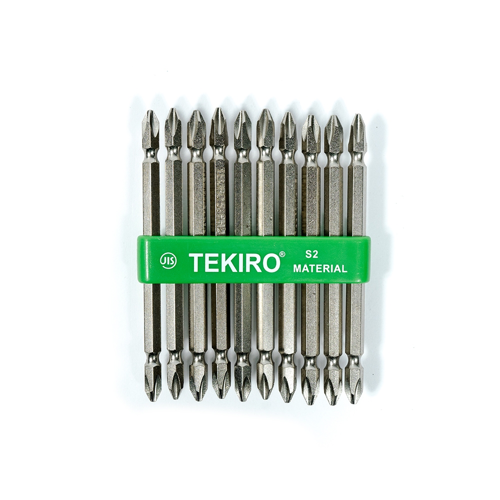 Jual TKR DOUBLE ENDED BITS SET PH2 X 110 MM 10 PCS | Shopee Indonesia
